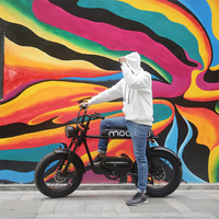 Vélo électrique de ville à moteur robuste de 1000w, 48v, avec pédales, assistance moteur