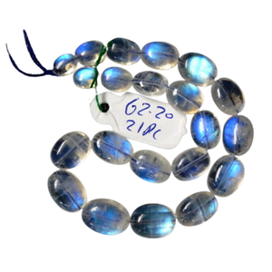 Vente en gros de perles de pierre de lune arc-en-ciel de qualité supérieure exportateur indien pierres naturelles lisses en vrac pour bijoux personnalisables - Product Image 5