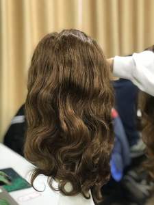 Peluca ondulada de agua para mujeres negras, cabello Remy virgen, peluca de encaje transparente, extensión de cabello humano de alta calidad, precio al por mayor - Product Image 3