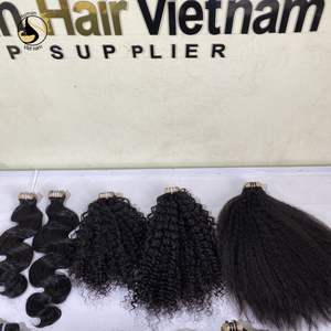 Extensiones de cabello Natural negro, pelo virgen con cutícula, la mejor calidad, más vendida - Product Image 5