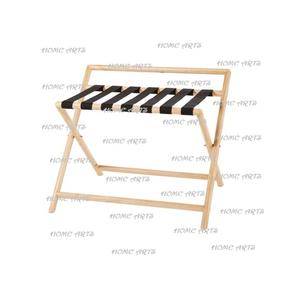 Nouvelle conception bois salon porte-bagages bonne qualité taille personnalisée valise pliante support avec présentoir - Product Image 3