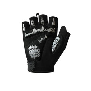 Guantes de Ciclismo Unisex Transpirables de Medio Dedo, Fabricante Profesional, Venta al Por Mayor, Equipo de Carreras Velocity, Cuero/Poliéster/Nailon - Product Image 5