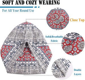 OEM Custom Unisex Winter Knit Beanies 100% Acrylic Cotton Embroidered Logo-Wholesale for <b>Women</b> - Product Image 4