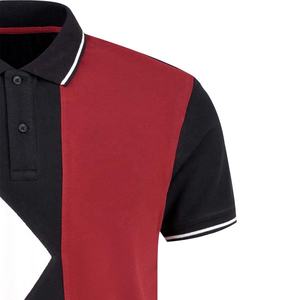 Men's High quality Custom summer Short Sleeve Polo <b>Shirts</b> three Tone Casual Athletic <b>Collared</b> <b>T</b> <b>Shirt</b> tees wear with OEM - Product Image 4