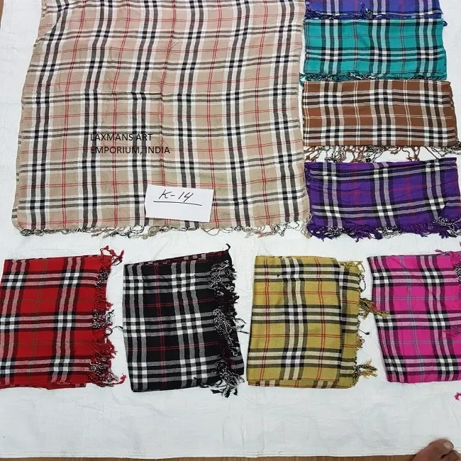 인쇄 된 얇은 코튼 스카프 shawls stoles