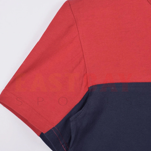 OEM personalizado 100% algodón camiseta de los hombres de alta calidad 220 gramos patrón sólido Impresión de logotipo personalizado - Product Image 5