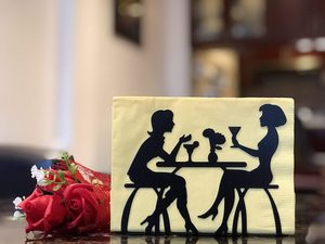 กล่องใส่กระดาษทิชชูโลหะ กล่องใส่กระดาษเช็ดปากน่ารัก ของตกแต่งบ้าน ของตกแต่งครัว ร้านอาหาร ของตกแต่งงานแต่งงาน ของใช้บนโต๊ะอาหาร กล่องใส่กระดาษทิชชู ของขวัญ - Product Image 3