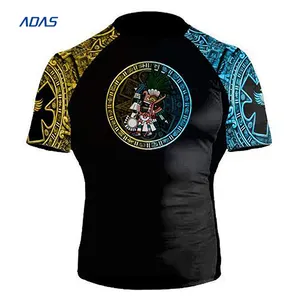 Breathable Gym Wear Rash Guard Fight Training Gear Rashguard