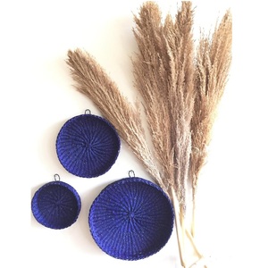 Cesta de pared hecha a mano para decoración del hogar, cesta tejida ecológica, decoración de pared, Bohemia Natural - Product Image 1