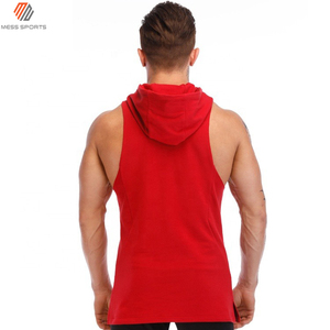 Nouveau style de débardeur à capuche pour homme, écologique, séchage rapide, respirant, design et logo personnalisés, haute qualité, prix de gros - Product Image 2