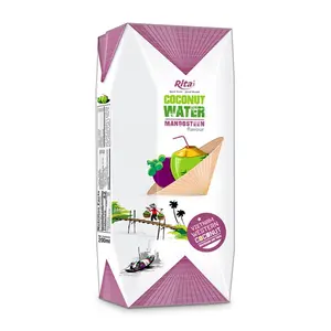 Premium Kwaliteit Pakket Ingrediënt Puur Kokoswater Mangosteen Oem Fabrieken Exporteren Puur Jong Kokoswater