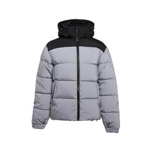 Manteau bouffant d'hiver décontracté Bubble Man avec col montant et capuche en coton - Product Image 3