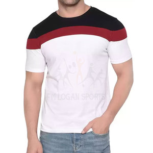 โลโก้ที่กำหนดเองเย็บปักถักร้อยแขนสั้นผ้าฝ้าย100% เสื้อยืด Custom Mens เสื้อ - Product Image 1