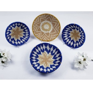 Best Selling African <strong>Wicker</strong> Seagrass Wall Hanging <strong>Basket</strong> Decorative With String - Product Image 3