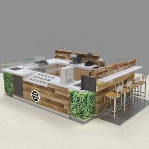 Zirip — kiosque et crêpière en bois massif personnalisé, support à gâteaux, pour les magasins de centres commerciaux - Product Image 2