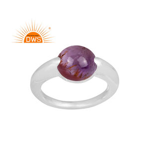 Dernière conception de bague empilable en argent sterling 925 avec super sept pierres précieuses naturelles pour femmes fabricant de bijoux fins - Product Image 1