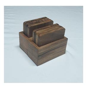 best Handcrafted Design <b>Wood</b> <b>Tea</b> Coaster Wholesale Exporter custom <b>wood</b> coaster Manufacturer and Supplier from India - Product Image 1