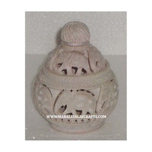 ที่ใส่เทียนหินสบู่ตกแต่งบ้านที่ไม่เหมือนใคร - Product Image 1