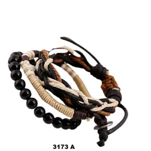 Лучшее качество Мини Декоративные модные браслеты из сплава с бисером регулируемый браслет
