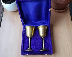 Brass Wine Goblet Engraved Chalice Vintage Metal Drinking Premium Barware Glassware Wedding Party <b>Table</b> Bar Accessories Decor - Product Image 5