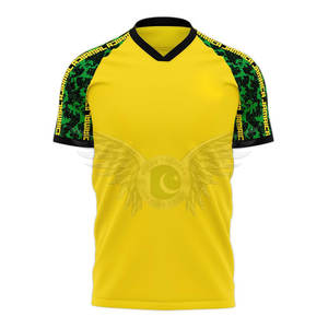 Maillot de football de qualité supérieure pour les jeunes, disponible en couleur unie, nouveau modèle de - Product Image 1