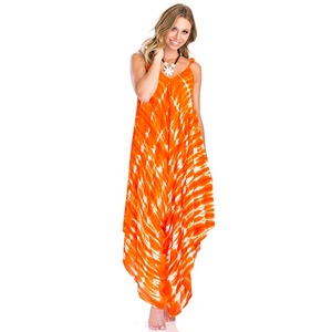 <span class=keywords><strong>Mono</strong></span> de talla libre para mujer, <span class=keywords><strong>vestido</strong></span> con tirantes finos Tye dye, pantalones bohemios, novedad - Product Image 5