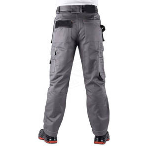 Pantalon réfléchissant hivis poches fonctionnelles résistance à l'usure pantalon de sécurité couleur de travail d'hiver à la mode - Product Image 4
