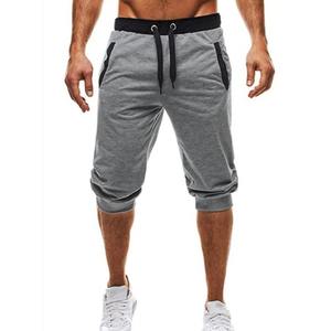 Premium Quality Men's 3/4 Cargo <b>Shorts</b> <b>Zipper</b> Fly Quick Dry Windproof Breathable Mid Waist for Summer Sports Casual - Product Image 1