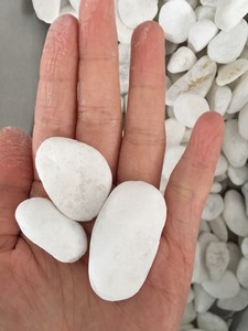 Tumbled Pebble กรวดหินสีขาวเวียดนามคริสตัลหินจากเวียดนามผู้ผลิต - Product Image 3