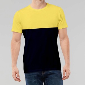 Camiseta de algodón de alta calidad 180g algodón peinado 8 colores Color sólido en blanco y liso camiseta personalizada - Product Image 6