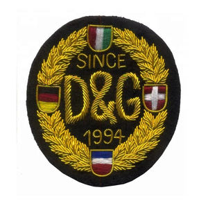 Manufacturers wholesale embroidery BADGE PATCH, hand-made, custom fashion patch - Product Image 3
