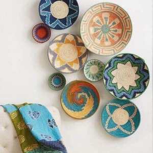 COMPETITIVE PRICE SEAGRASS <b>PLATE</b> <b>WALL</b> HANGING in VIET NAM SEAGRASS <b>PLATES</b> HOME DECOR - Product Image 5