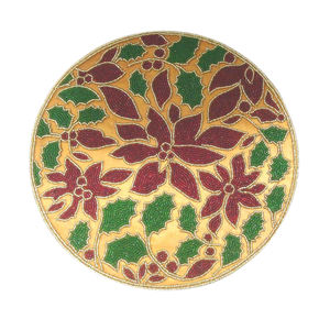 <b>Christmas</b> Star Design Beaded <b>Placemats</b> Glass Beaded <b>Placemats</b> <b>Coasters</b> Runner Customized <b>Placemats</b> for <b>Christmas</b> - Product Image 2