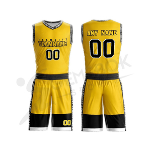 ชุดบาสเก็ตบอลสั่งทำพิเศษ ระบายอากาศได้ดี ป้องกันแบคทีเรีย สำหรับผู้ชาย แห้งเร็ว พิมพ์ลายแบบ Sublimation ขายส่ง - Product Image 3