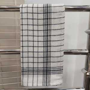 Serviettes de cuisine en coton 100% - Serviettes à thé - Fil teint - Motif à carreaux Dosoti - Antimicrobien - Séchage rapide - Ultra absorbant - Écologique - Product Image 5