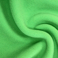 Mélange innovant et intelligent pour une sécurité et un confort améliorés Tissu Visa 100% polyester anti-feu à poils bas Couleur verte