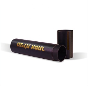 <b>Black</b> paper tube cylinder <b>box</b> high quality long round paper gift <b>box</b> made in Vietnam - Product Image 5