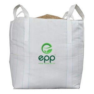 Sacs FIBC en polypropylène tissé antistatique 1 tonne métrique de colorants de ciment en vrac Nuts Vapeurs inflammables Respirant résistant - Product Image 4