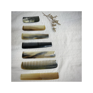 Peigne à corne court 55 m, nouveau design de peigne pour massage et brossage des cheveux, fabriqué au vietnam par une énorme usine de peigne en corne - Product Image 2
