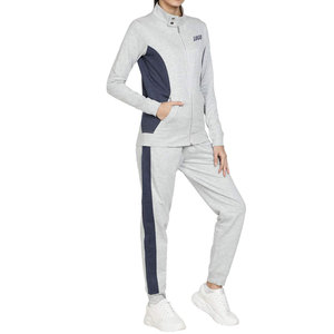 Survêtements d'hiver de haute qualité pour femmes à la mode solide décontracté survêtements Logo écologique grande taille dames ensembles de gros - Product Image 3