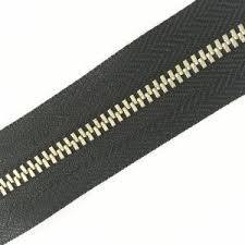 Fermeture éclair métallique OZL à verrouillage automatique en aluminium modèle GMA pour jeans, chaussures, vêtements et textiles de maison, sacs, extrémité fermée - Product Image 3