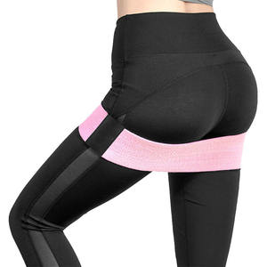 Fitness Equipment Workout Resistance pink color Elastic Hip Exercise Training Bench Blaster - Product Image 1