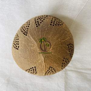 COCO-ECO HIGH QUALITY COCONUT SHELL LAMP for HOME <b>DECORATION</b> WITHOUT CHEMICAL/ <b>VALENTINE</b> GIFT/CHRISTMAS GIFT - Product Image 3
