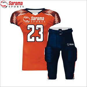 Uniforme de Football américain pour hommes, maillot de foot de haute qualité, commerce extérieur, vente en gros - Product Image 1