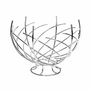 Hot Selling Modern Vintage Look <b>with</b> 3 Tier <b>Black</b> Coated Wire Fruit Antique <b>Basket</b> - Product Image 6