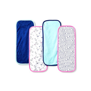 Best-seller en ligne Chiffon à burp bio en mousseline pour bébé Lot de 5 pack de 12 Chiffon à burp personnalisé de couleurs différentes pour bébé unisexe - Product Image 1