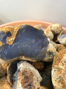 En gros Propre Bruts De Haute Qualité Calcédoine Bleue Naturelle - Product Image 4