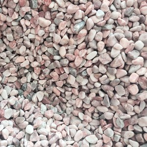 Natural Pebble <b>Stone</b> Top Quality for Decorating Landscaping Exposed Coating Resin Bound Floor Making Pink Tumbled Pebble Gravels - Product Image 4