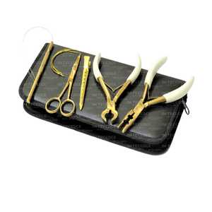 Kit d'outils d'extension de cheveux intelligente, fraise à la kératine, étiquette personnalisée, 10 pièces - Product Image 4