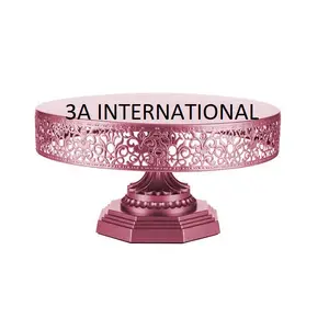 แท่นวางเค้กสำหรับงานเลี้ยงวันเกิดหรือวันคริสต์มาสของตกแต่งเค้กผลไม้แบบโบราณวางกลางโต๊ะ - Product Image 1